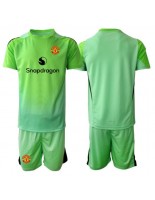 Manchester United Keeper Tredjedraktsett Barn 2025-26 Korte ermer (+ bukser)